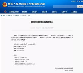 工信部公示第四批綠色制造名單,安徽哪些企業(yè)入選