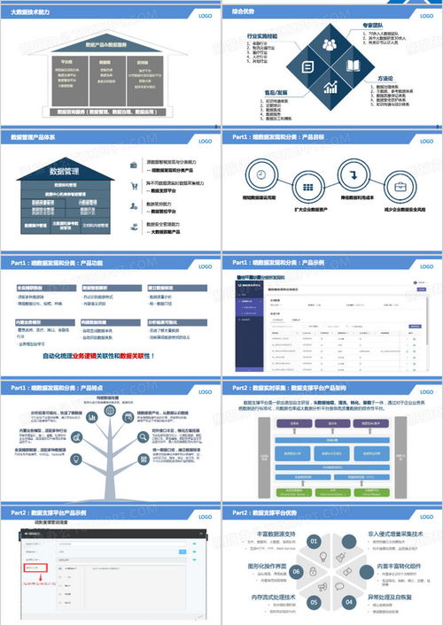 數據治理解決方案ppt模板下載 熊貓辦公